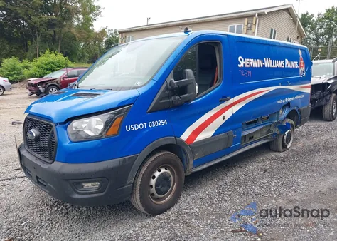 2021 Ford Transit-250 z USA, uszkodzony, nr VIN 1FTBR1Y80MKA44735